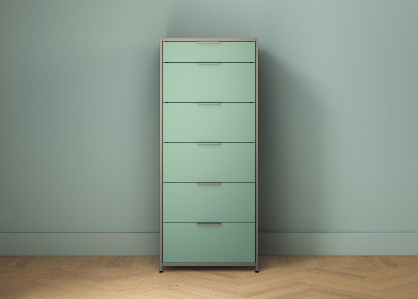 Dita Narrow chest 6 drawers - Image 3