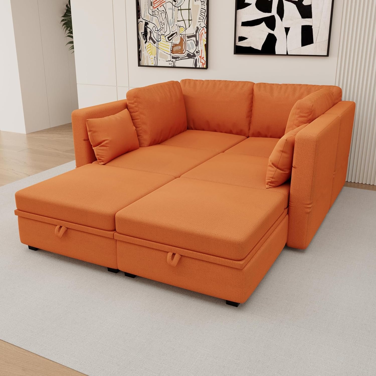 Modular Storage Sectional Sofa - Image 3