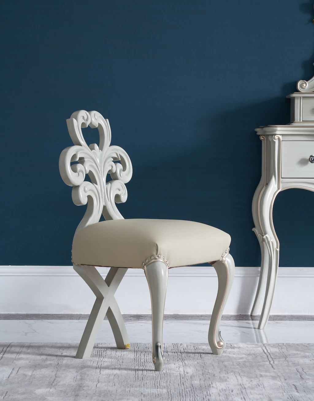 Antoinette French Vanity Chair - Image 3