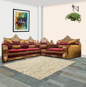 dhanchora cornar sofa noksha gari 6 seat