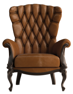 Table Chair Couch, Brown Leather Chair